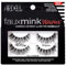 Ardell Faux Mink Wispies Lot de 2 paires de faux cils volumineux courts et adaptés aux végétaliens