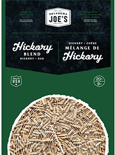 Oklahoma Joe's 2778406DP Granulés de Bois d'hickory (Sac de 9 kg) Marron