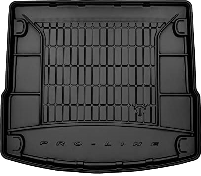 OMAC Gummi Kofferraumwanne kompatibel mit Porsche Macan 2014-2018 TPE Laderaumwanne Schwarz