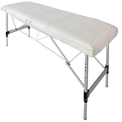 Miss Lashes Einwegbezüge für Kosmetikliegen – Einweg Spannlaken für Massageliegen, Einweg Auflagen, Kosmetik Studiozubehör - 10 Stück, 236 x 93 cm