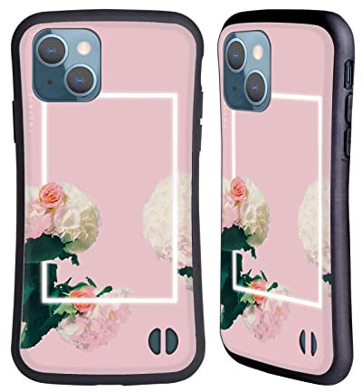 Head Case Designs Licenza Ufficiale The 1975 Rose Rosa Immagini Famose Custodia Cover Ibrida Compatibile con Apple iPhone 13