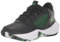 Under Armour Kids Pre School Lockdown 6 Basketball Shoe, (005) Black/White/Green Screen, 10.5 US Unisex Toddler