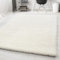 Carpetsale24 Teppich Wohnzimmer Shaggy Flokati Einfarbig Design 160 x 230 cm Creme - Hochflor Teppich Schlafzimmer Pflegeleicht Super Weich - Flauschiger Teppich Langflor 50 mm Florhöhe Rechteckig
