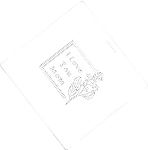 PATKAW Plätzchen Keksstempel Muttertag Muttertags Stempeln Geprägte Dich Mama Kekspressformen Zum Selbermachen Backen Kochzubehör A stempel Mama Fondant