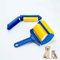 Dinghaole Stick it Roller Fusselrolle wiederverwendbar Tierhaarentferner tierhaare Geeignet für Haare, Haare, Sofas, Kleidung (blau)