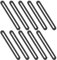 Platos Ajustables, Conjunto de 10 Placas Perforadas en Acero, Conectores de Madera con Luces Largas, Placas de Unión para la Reparación y Fijación de Muebles de Madera para Proyectos DIY - 110x19mm