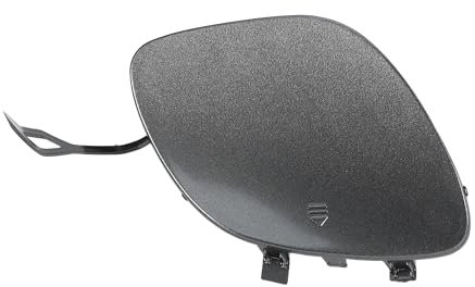 A ABSOPRO Copertura Gancio di Traino Paraurti Anteriore Copertura Gancio Traino Tappo Grigio Selenite Metallizzato Adatto per Mercedes-Benz Classe C W205 2014-2018 No.A2058850024-1 pz