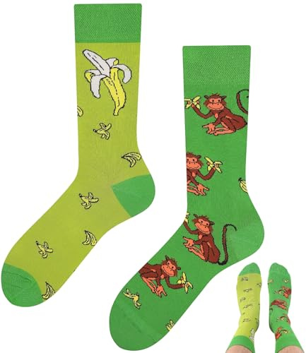 TODO Chaussettes amusantes, à motif multicolores, pour exprimer sa joie de vivre, 43-46