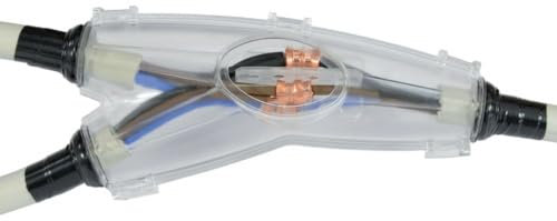 ViD® Gießharz-Verbindungsmuffe Y-Form 150x68x33mm | Kabel-Ø 7-15mm; für abgezweigte Verbindungen