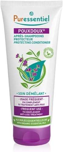 Puressentiel - Läusebekämpfung – schützt vor Läusen – Entwirrungspflege mit ätherischen Ölen – ideal als Ergänzung zur Behandlung gegen Läuse – 200 ml