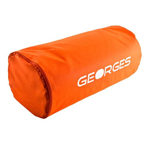 TALK-POINT Georges Akupressurmatte/Yogamatte mit Tasche 75x44cm (Orange)