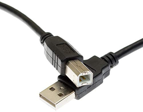 Kingfisher Technology - 3m Black USB PC/Fast Data Sync Cable Lead Adaptor (22AWG) Compatible with Bowers & Wilkins B&W Zeppelin Air Speaker