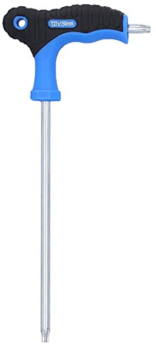 BRILLIANT TOOLS BT041015 Clés mâles coudées percées Torx® à poignée en T T27 x 150 mm [Powered by KS TOOLS]
