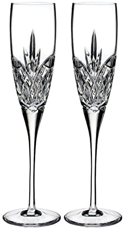 Waterford Occasions Love Forever Crystal Flute, 4.9 oz, Clear, Transparent,1058292
