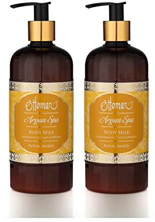Ottoman Argan Spa Körpermilch, Royal Amber, Set (2 x 400 ml)