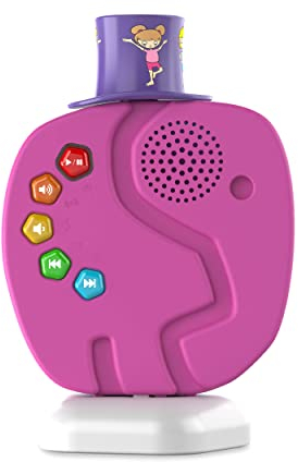 TechniSat TECHNIFANT - Audioplayer und Bluetooth-Lautsprecher für Kinder (inkl. Nachtlicht, mit MP3 bespielbarem Hütchen und leistungsstarkem Akku)