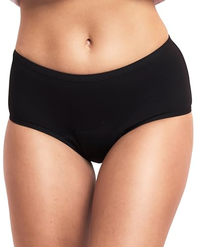 femtis Periodenunterschwäsche Starke Blutung, Menstruationsunterwäsche aus Baumwolle, Periodenunterwäsche Slip ersetzt 3 Tampons, Periodenunterschwäsche Mädchen, XXS - 6XL