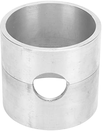 Sand Casting Sandbox, Aluminiumlegierung zylindrische Form Schmuck Casting Form, hitzebeständig kleine DIY Metall Schmuck Casting Container für Schmuckhersteller