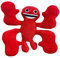 Benolls Plush Toys,10'' Horror Game Plush Toy, Soft Stuffed Animal Figure Doll for Fans and Kids(Red)