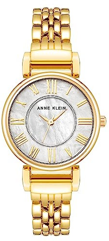 Anne Klein Women's Bracelet Watch Gold