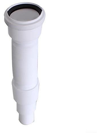 Drain Hose, 50mm Waste Trap Extendable Shower Flexible Grey Waste Flush Pipe for Washbasin