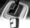 KUNGKIC Für Porsche Cayenne 2009 2003-2010 Auto Mitte Konsole Dekoration Panel Schalthebel Gangschaltung innerer Rahmen Kohlefaser Aufkleber Zubehör Geschenk Maßgeschneiderter,Schwarz