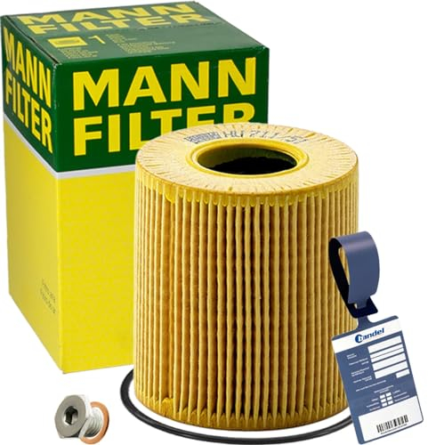 BandelOne enthält Mann Ölfilter Ölwechselset passend für Focus 2 Mondeo 4 2.0 Tdci 110-140PS
