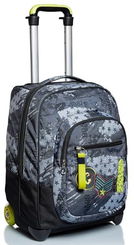 Kit scuola - TROLLEY Seven + BUSTINA OMAGGIO - funzione Zaino scuola con spallacci -