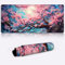 Keyboard and mouse mat Cherry Blossom Japan Art Keyboard Mouse Pad （23.6x13.8x 0.12 inches) Extended Gamer Mouse Pad
