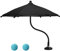 Magnetischer Handy Sonnenschirm für Sonne, Handy Schirm Für Die Sonne, Outdoor Mini Regenschirm für Handy, Blendfrei Handy Schatten 360° Flexibler Schlauch Mit Zwei Selbstklebenden Metallplatten