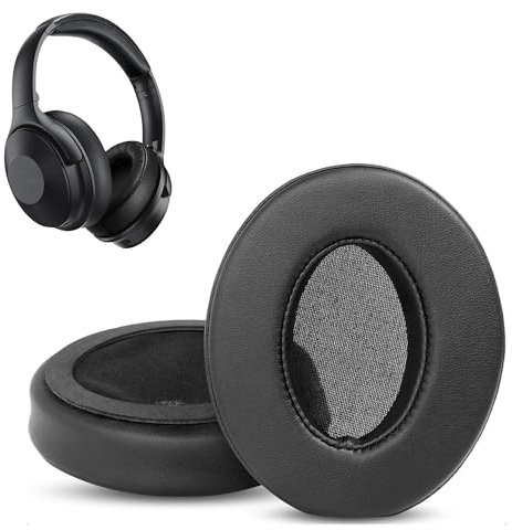 H17 Almohadillas Compatibles con MPOW H17 H 17 Auriculares Almohadillas de Reemplazo (Cuero de Proteína/Espuma de Memoria)