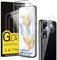 Coiwxmoi 2 Piezas Protector Pantalla para Honor 90 con 2 Protectora Lente Cámara, Cristal Templado Dureza 9H Antiarañazos Antihuellas Sin Burbujas Ultra HD Transparente Vidrio Película
