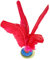 BESTonZON 2st Kicking-Federball-Spiel Treten Federbälle Spielzeug Chinesischer Tretender Federball