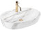 REA AURA VASQUE À POSER OVAL BEIGE VASQUE À POSER EN CÉRAMIQUE