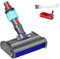 Spazzola Di Lavaggio Aggiornata Compatibile Con La Testina Del Mocio Elettrico Dyson V7 V8 V10 V11 V15, Bagnata E Asciutta, Con Luce Verde, Pulisce E Asciuga I Pavimenti Duri.