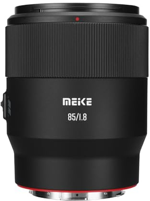 Meike Téléobjectif Moyen 85 mm F1.8 II STM AF avec Mise au Point Automatique Plein Cadre Portrait 8K Compatible avec Les appareils Photo Panasonic Lumix Sigma L S1H S1 S5 S5 Mark II S1R S9 SL SL2