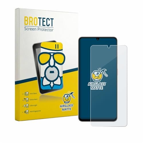 BROTECT Schutzglas für ZTE Blade A56 | Entspiegelnder Displayschutz Made in Germany Schutzfolie Glas Matt Anti-Reflex Kratzfest 9H Anti-Fingerprint Einfache Montage