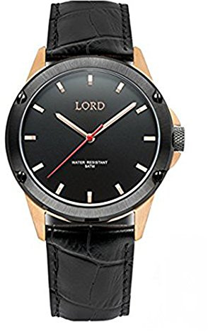 Lord Timepieces Armbanduhr Bolt Black Rose