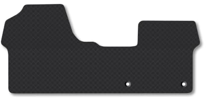 Citroen Dispatch (2016+) 3mm Rubber Car Mats | Tailored Fit Durable Floor Mats Full Coverage Protection Waterproof Accessories Easy Clean Anti Slip Made in the UK