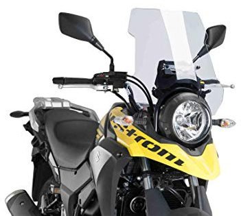 Puig 9606W Touring Windscreen improved wind protection, Transparent