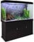 MonsterShop Aquarium Starter Komplettset Aquarium mit passendem Unterschrank inkl. Kies Aquarium-Hintergrund 143.5cm H x 120.5cm B x 39cm T