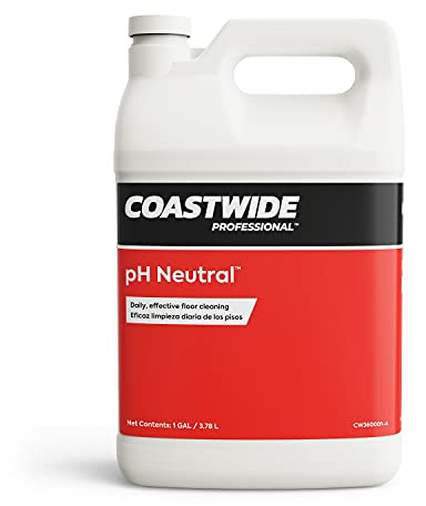 Staples Coastwide Professional Floor Cleaner pH Neutral, 3.78L/128 Oz., 4/Carton