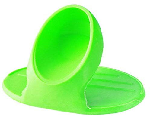 PiniceCore 1pc Silicone Finger Gripper Rubber Oven Glove Microwave Pot Holder Grip Mitt Baking Tools Home Gadgets Random Color