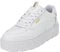 PUMA Damen Karmen Rebelle Sneaker, White White, 40.5 EU