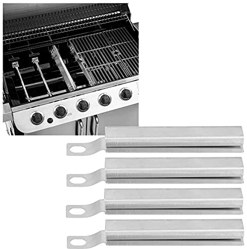 lyrlody BBQ-Transferrohr, Verstellbare Crossover-Rohre, Edelstahl-Grillteile, Crossover-Rohr-Brenner-Ersatz für Gasgrills