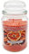 Amazzonia Candle Orange Cinnamon 530 Gr Candela Profumata Naturale in Cera di Soia doppio stoppino in cotone Profumatore per Ambiente arancio Decorativa Giara in Vetro Yankee village scents