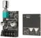 VBESTLIFE Placa Amplificadora de Potencia Digital, 5-24V Volumen Ajustable Bluetooth 5.0 Mini Módulo Amplificador de Potencia Estéreo, con Interruptor, para Sistema de Audio Altavoces DIY