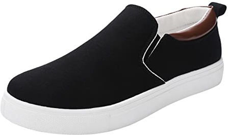 Stivali Uomo Alti Scarpe Uomo estive Eleganti di Cuoio Scarpe Uomo con Rialzo Stivali Uomo Pelle 2023 Donna Sneakers Nero #3 11.99