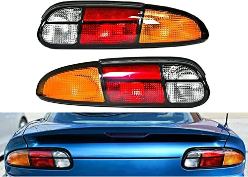 WHMH Auto Rückleuchten für Camaro 1993-2002 5976519 5976520,Anhänger Rücklicht Kontrollleucht,Multifunktion Heckleuchten Leuchten,A/1set