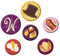 ABYstyle - WONKA Pack de Badges Bonbons